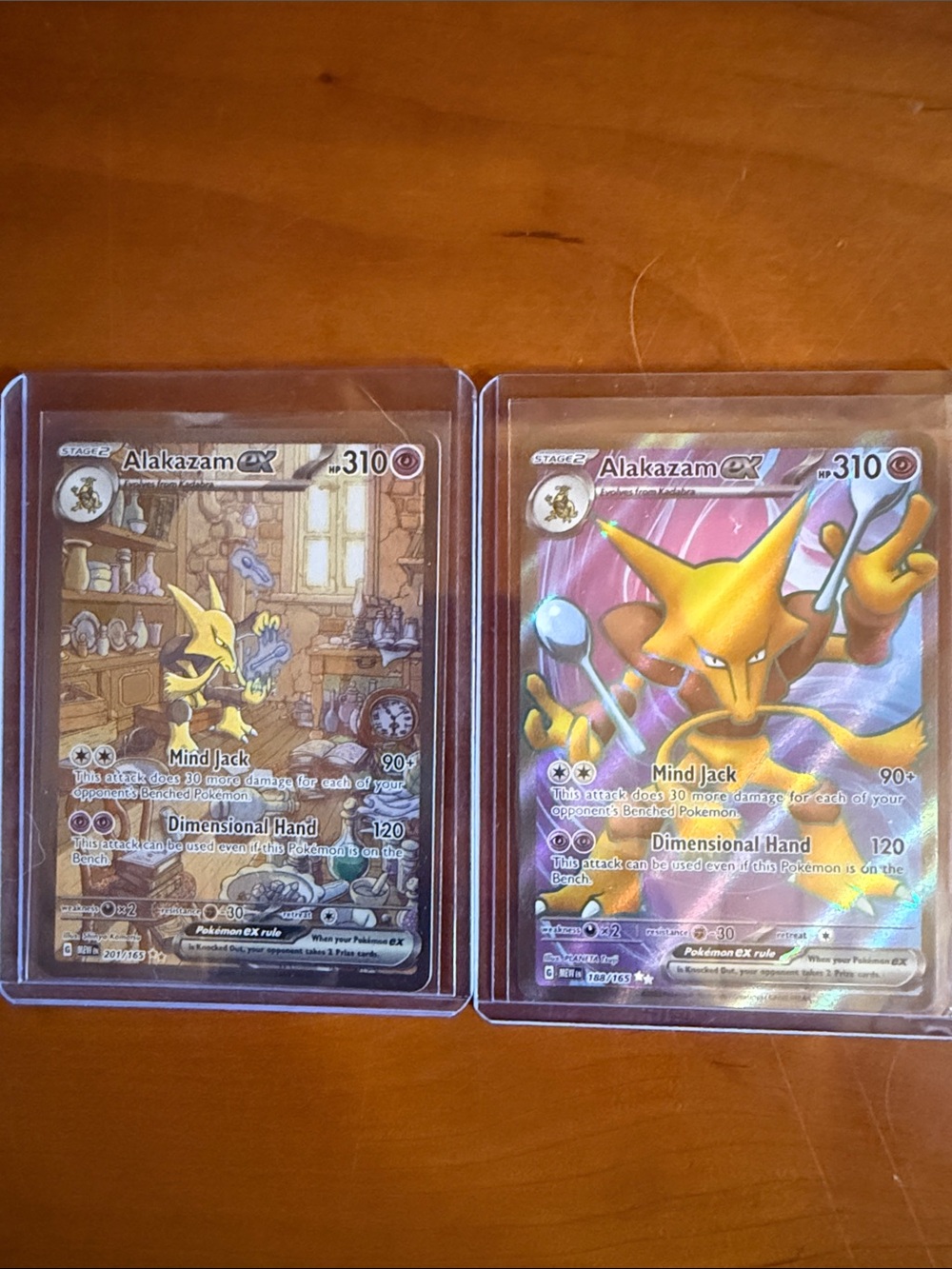 Alakazam EX Trading Card - Yellow Collector's Card